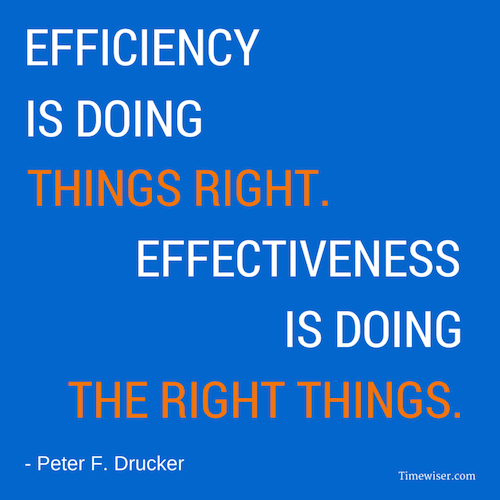 Leadership quotes on focus - Peter Drucker